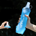 Gourde Pliable Sport - 500 mL - Couleurs : Bleu ou Violet