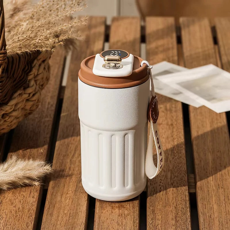 Mug Thermos Intelligent - Affichage Température - Coloris : Divers