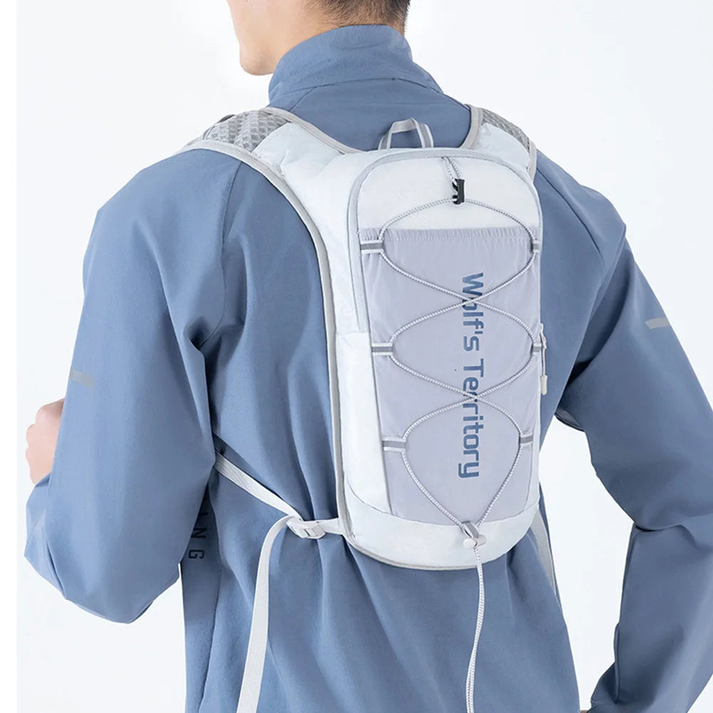 Gourde Sac à Dos de Running - Sac à dos et Recharge de 1.5L et 500 mL - Coloris : Gris