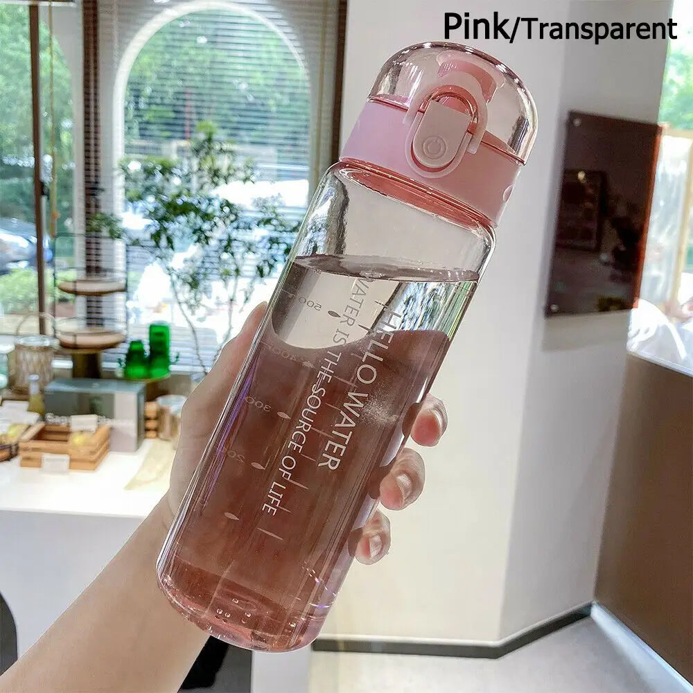 Gourde de Sport Etanche Transparente  780ml Coloris : Multiple