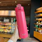 Gourde Thermos en Acier Inoxydable - 600 mL - Coloris : Pastel