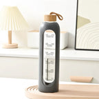 Gourde de Motivation en Bambou 1L