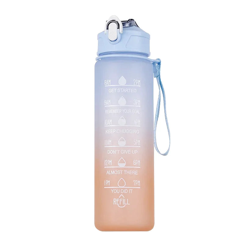Gourde de sport de Motivation -Coloris Variés - 900mL