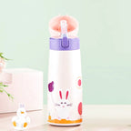 Gourde Enfant Thermos avec paille - 500 mL