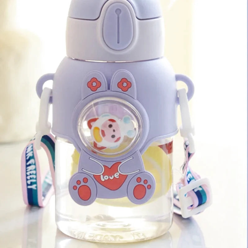 Gourdes enfant kawaii 600 mL colorées