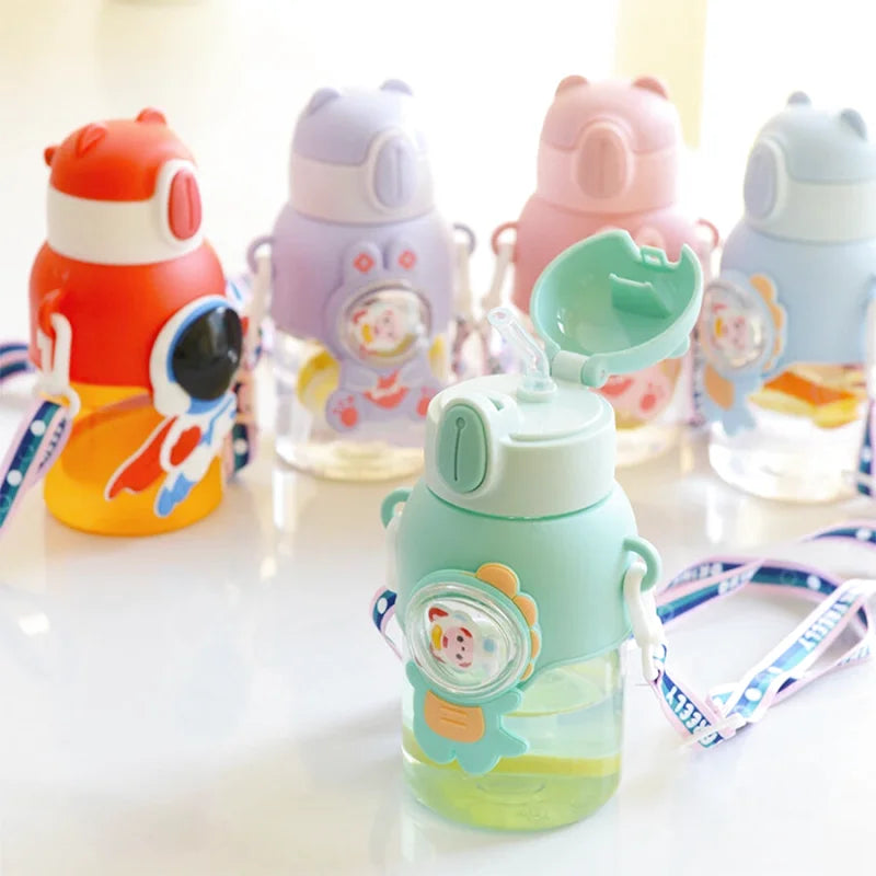 Gourdes enfant kawaii 600 mL colorées